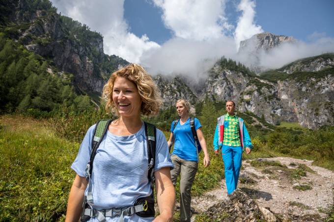 Huttentocht met bagagevervoer