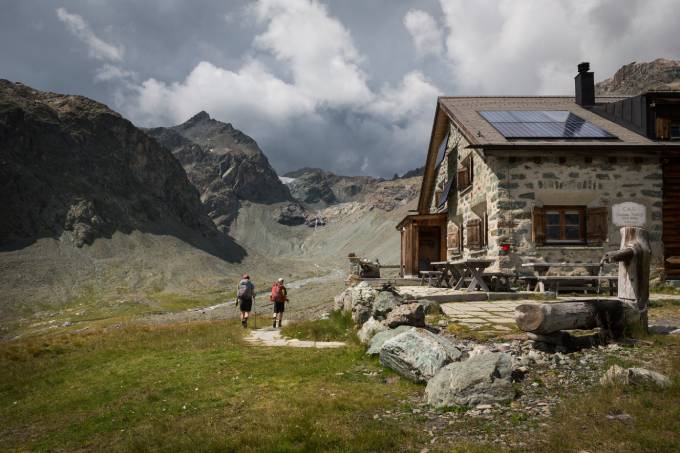 Weer tijdens huttentocht